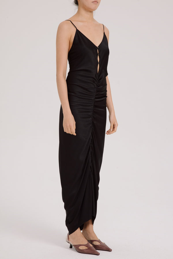 RUI Silk Dress RUIFW21WV01 Black Onyx